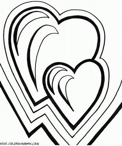 Broken Heart Pages Coloring Cliparts Template Clipart