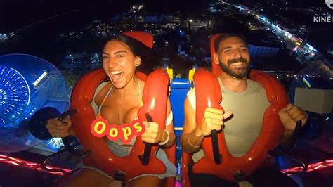 Crazy Moments Compilation Of Slingshot Ride Funny Ride Youtube