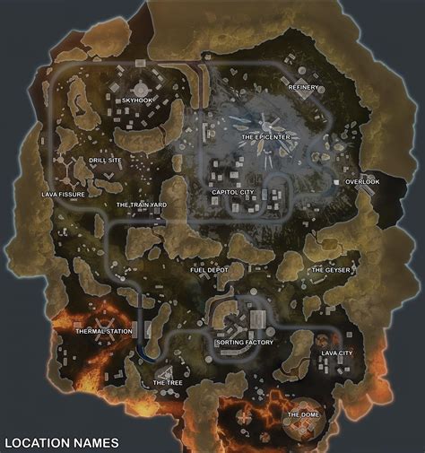 Apex Legends Map Guide Season 3 Worlds Edge Best Locations And