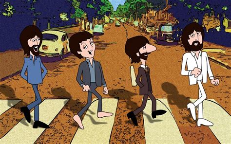 Yes I Mcrazy Abbey Road By Me Beatles Cartoon Beatles Art The