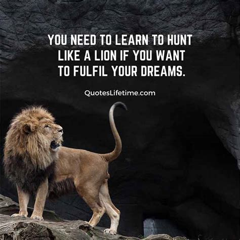 150 Lion Quotes And Sayings With Images For Motivation