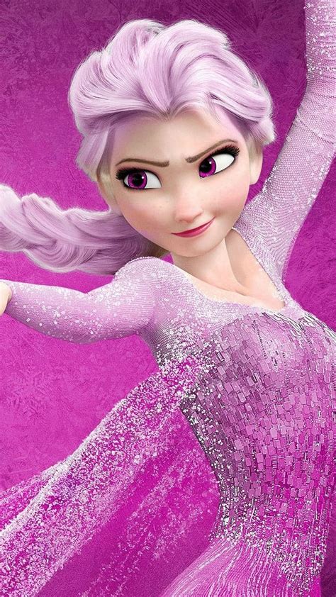 Princess Wala Pink Elsa Frozen Let It Go Disney Hd Phone Wallpaper