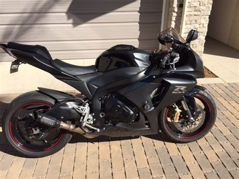 Very clean all stock gsxr 1000 black and gray only add on is glow lites for at night. 2012 Suzuki GSXR 1000 Black/Grey Only 4700 miles