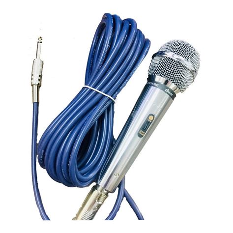 Cod Ca 5000 Platinum Heavy Duty Wired Microphone 10meters Shopee