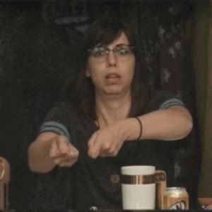 Pushing Laura Bailey GIF By Geek Sundry Find Share On GIPHY