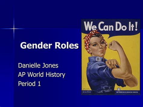 Ppt Gender Roles Powerpoint Presentation Free Download Id9704474