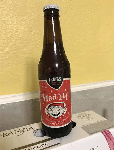 Mad Elf A Belgian Dark Strong Ale From Tröegs Brewing Of Hershey Pa