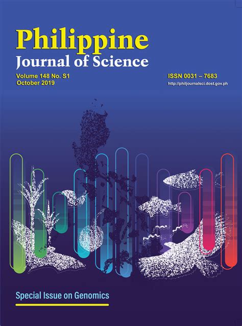 Philippine Journal Of Science Special Issue On Genomics Philippine