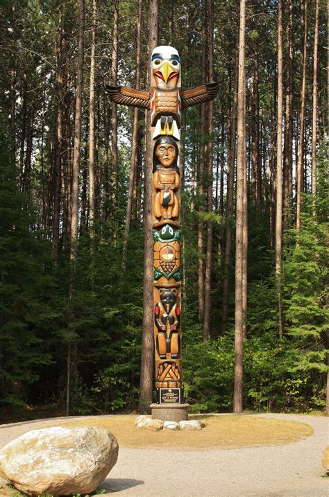 The Meaning Behind Totem Poles A Belief In Animal Spirit Beings Artofit