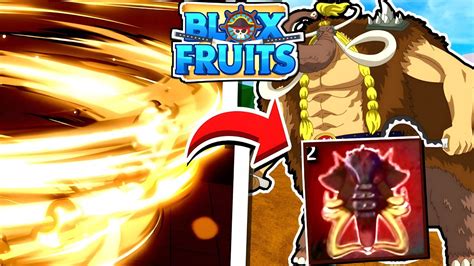 Como Vai Ser A Nova Fruta Do Mamute No Blox Fruits Update 20 Youtube