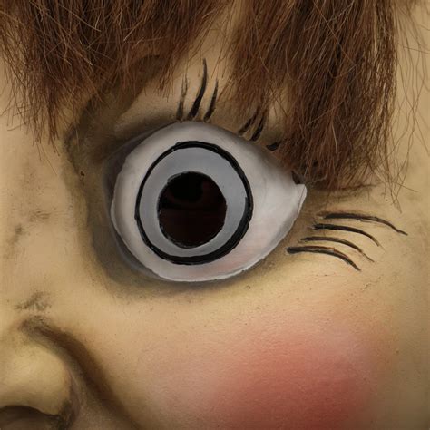 The Conjuring Annabelle Mask Latex Cosplay Halloween Scary Movie Adult