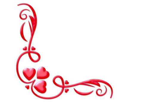 Cute Valentines Day Border Png Hd Quality Png Play