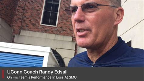 Uconn Coach Randy Edsall And Qb Bryant Shirreffs After Loss At Smu
