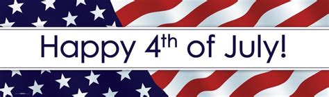Happy 4th Of July Banners Clipart For Facebook Pinterest Happy 4th
