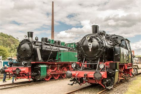 Im Museum Foto And Bild Historische Eisenbahnen Dampf Diesel Und E