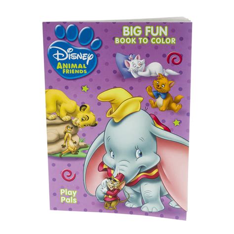 Wholesale 80pg Disney Animal Friends Activity Book Multicolor
