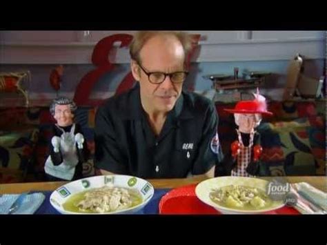 Alton brown reloads this show from 2003, creating a better, more flavorful, faster stock and then turning that into a chicken soup. Good Eats S13E16 American Classics VII: Don't Be Chicken ...