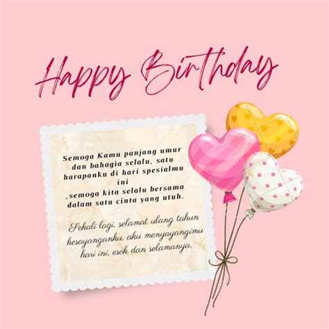 Jual Kartu Ucapan Ulang Tahun Card Happy Birthday Kab Cilacap