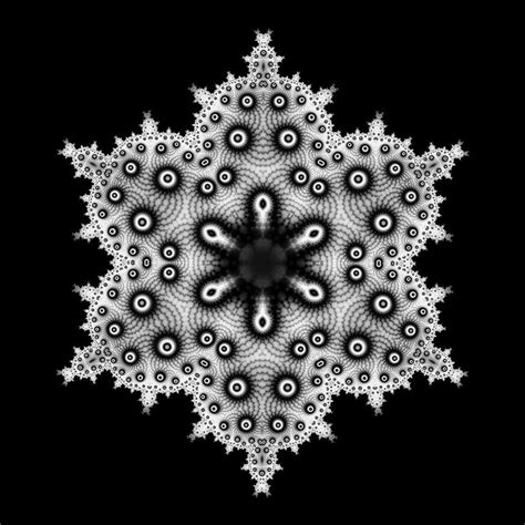 A Series Of Snowflakes Subblue Fractals Snowflakes Snowflakes Real