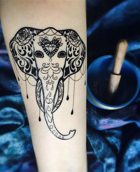 henna elephant design temporary tattoo black elephant henna designs henna elephant tattoos