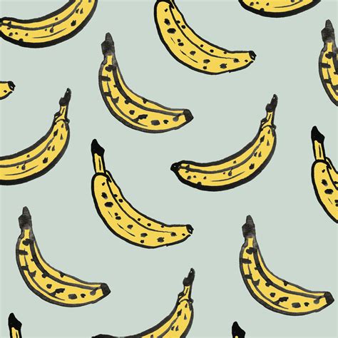 Bananas Pattern By Sara Combs Banana Desenho Desenho Ilustrações