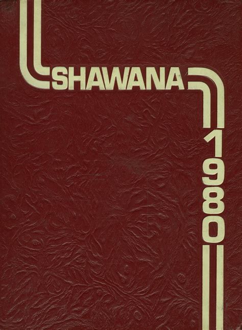 1980 Yearbook From Shaw High School From Mobile Alabama