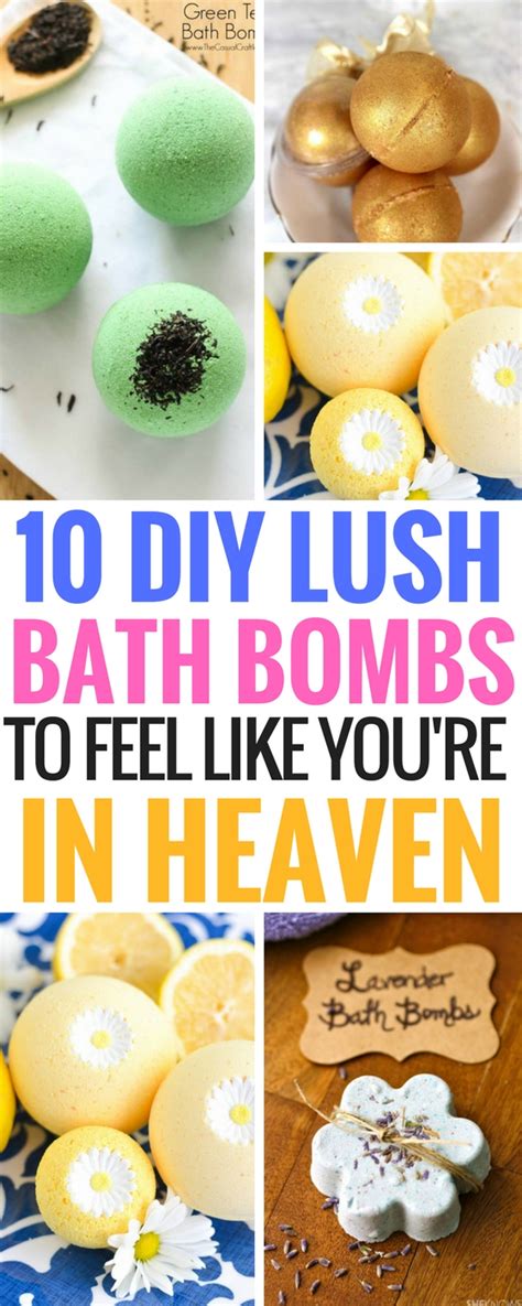 10 Diy Lush Bath Bombs To Feel Like Youre In Heaven