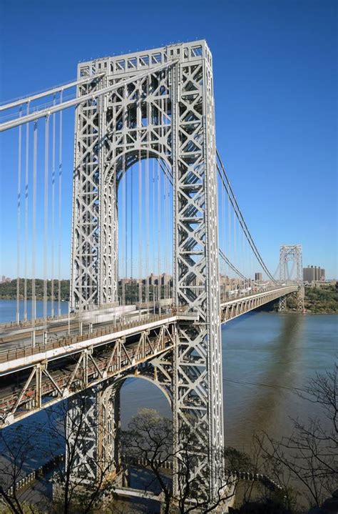George Washington Bridge Stock Photo Image Of Apple 82310392