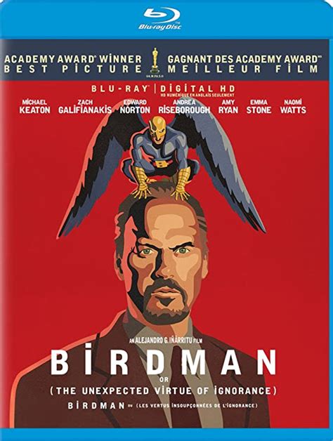Birdman Bilingual Blu Ray Amazonca Michael Keaton Edward Norton