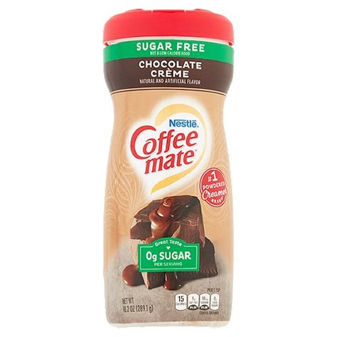 Nestlé Coffee Mate Sugar Free Chocolate Crème Coffee Creamer 102 Oz
