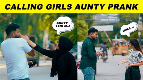 Calling Cute Girls Aunty Prank Sharik Shah Lahori Prankstar YouTube