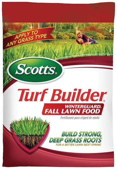 Scotts Turf Builder Winterguard Fall Lawn Fertilizer For All Grass