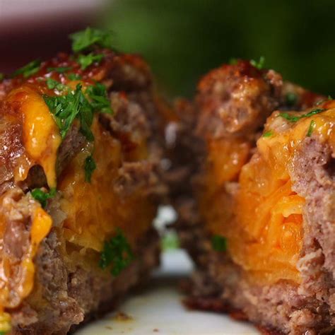 This Mac And Cheese Stuffed Meatballs Recipe Is Perfect Anytime Of The Day