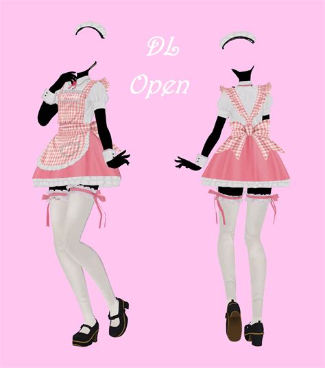 Mmd Luka Dress Sakura Tda Maid Outfits By Harukaluka On Deviantart Topmodelguia