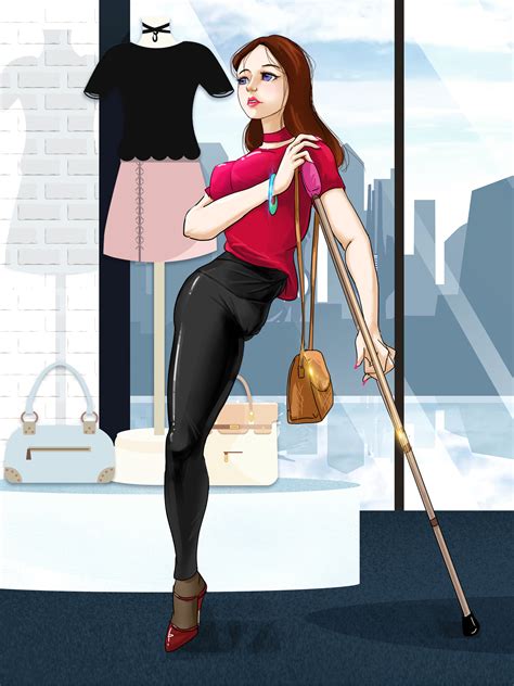 Kkkest Kkkest - amputee girl shp