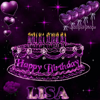 HAPPY BIRTHDAY LISA Picture #128266503 | Blingee.com