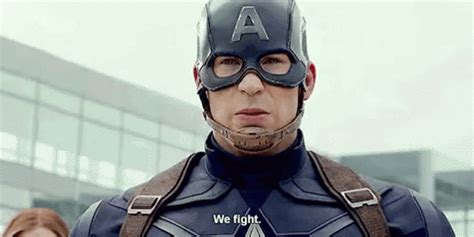 Captain America Fighting 