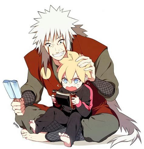 So Cute 😍 Jiraiya And Boruto 💕 Naruto Narutoshippuden
