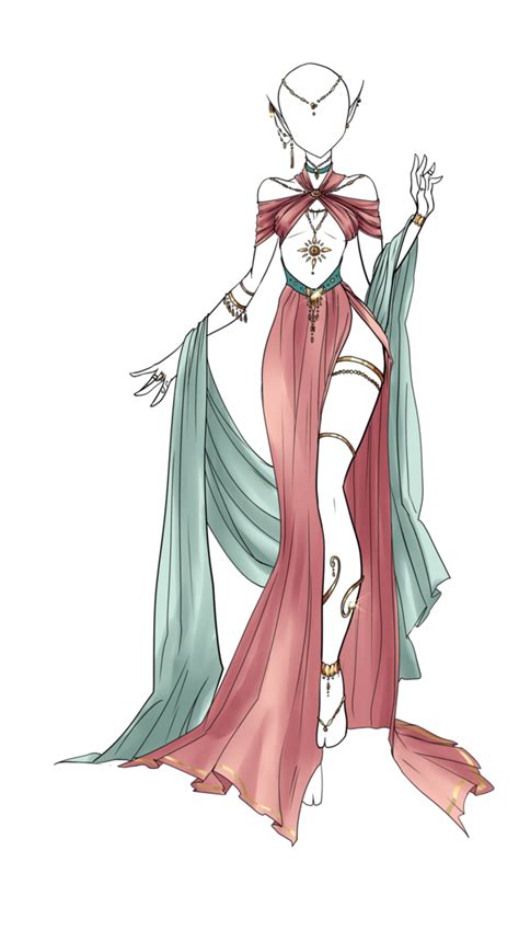 Nova S Royal Attire By Cosmic Phoenyx Drawing Anime Clothes Dress