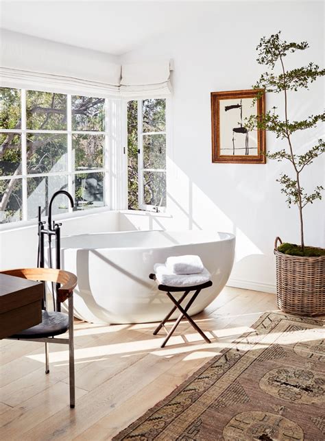 A Creative Power Couple’s Spanish Colonial Retreat In L A Architectural Digest Bathroom