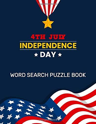 4th July Independence Day Word Search Puzzle Book American