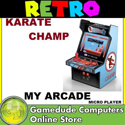 My Arcade Retro Karate Champ Micro Player Full Color 275 Screen