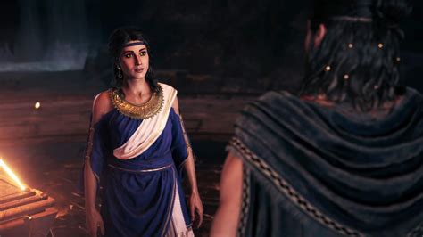 Assassins Creed Odyssey Alexios And Aspasia Romance Youtube