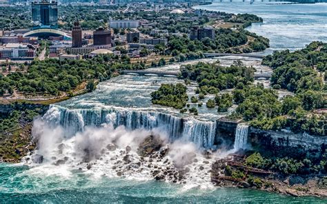 Download Wallpapers Niagara Falls New York Beautiful Waterfall