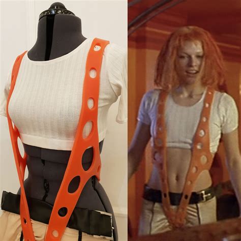 Leeloo Cosplay Costume Fifth Element Etsy