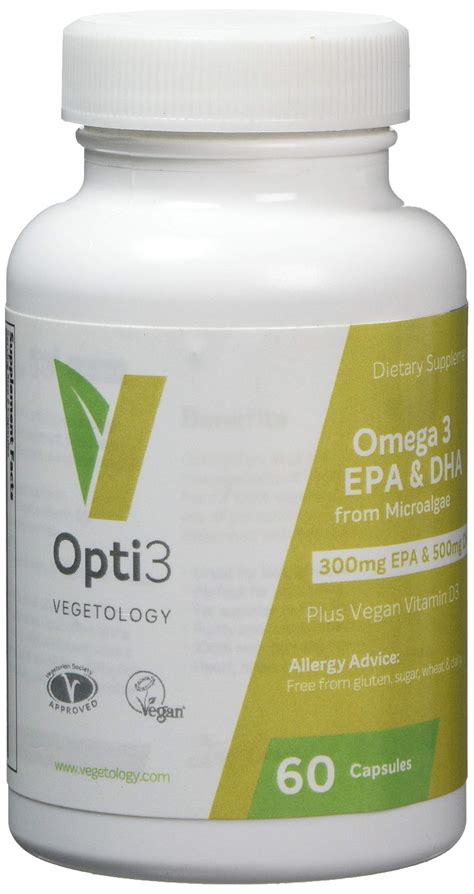 Buy Opti3 Omega 3 Epa And Dha Vegan Omega 3 Capsules Online At