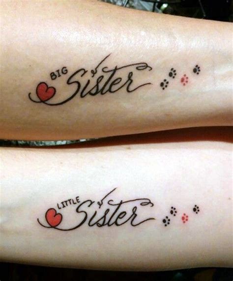 65 Matching Sister Tattoo Designs To Get Your Feelings Inked