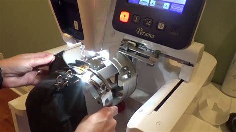 Hat Embroidery with a Brother Persona PRS 100 Embroidery Machine - YouTube