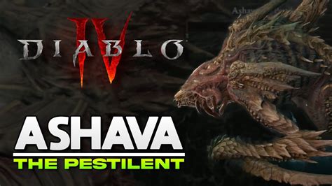 World Boss Ashava The Pestilent Diablo 4 Beta Gameplay Youtube