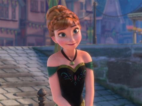Anna Portrait Du Personnage Disney De La Reine Des Neiges